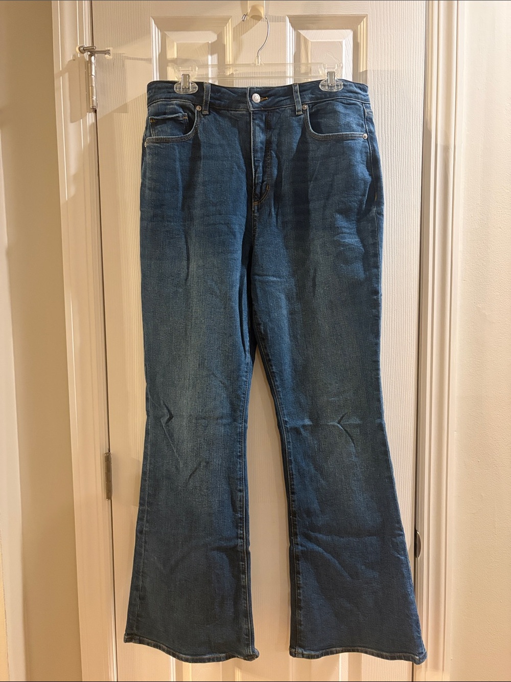 The Loft Dark Blue Women's Slim Flare Jeans